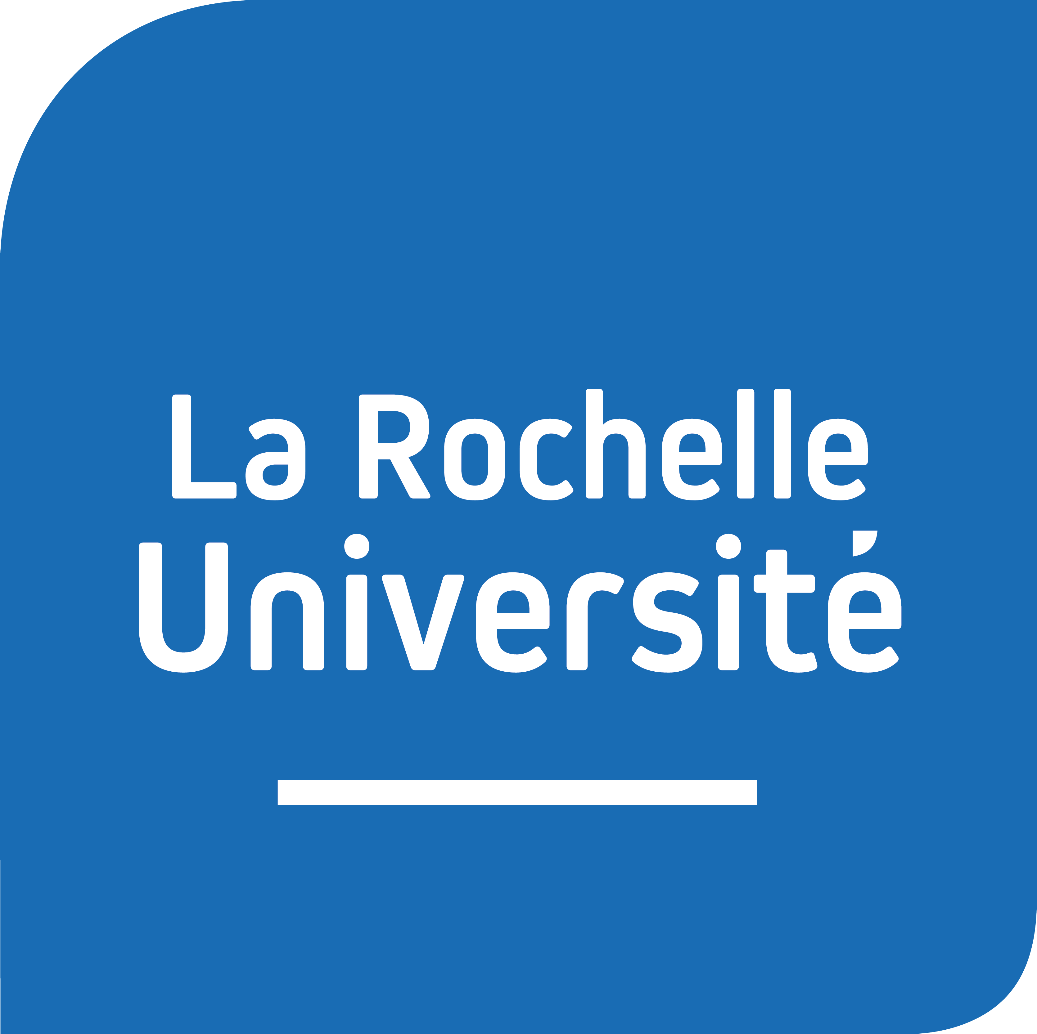 Logo de l'université de La Rochelle